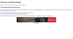 Desktop Screenshot of indiax.com
